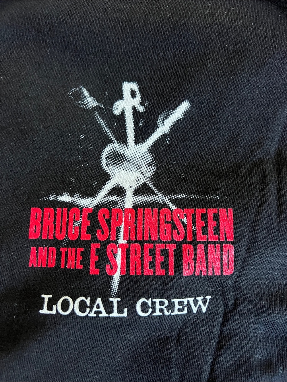 Bruce Springsteen 2002 Rising Tour Local Crew Tour Tee